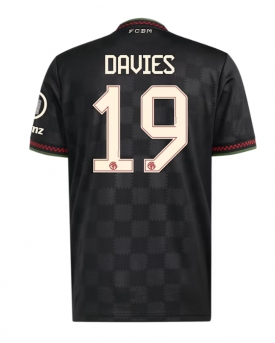 Billige Fotballdrakt Bayern Munich Alphonso Davies #19 Replika Tredjedrakt 2025-26 Kortermet Billige Fotballdrakt Bayern Munich Alphonso Davies #19 Replika Tredjedrakt 2025-26 Kortermet